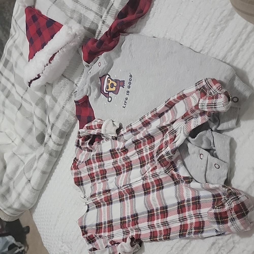 0-3 month Christmas outfit
